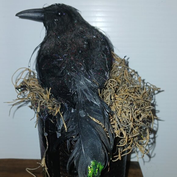 Witch Apothecary, Halloween bottle, altered art potion bottles, witchy decor - Picture 5 of 8